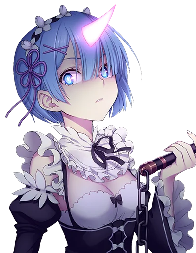 😠 Стикер «Rem из ReZero» для Telegram
