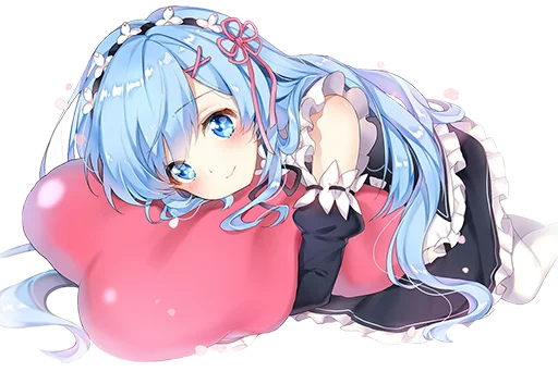 ☺️ Стикер «Rem из ReZero» для Telegram