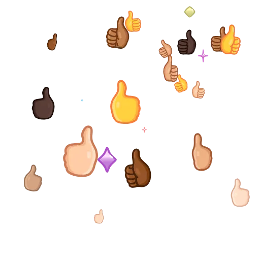 👍 Эмодзи «Reaction» для Telegram