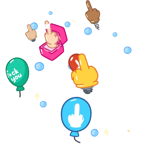 🖕 Эмодзи «Reaction» для Telegram