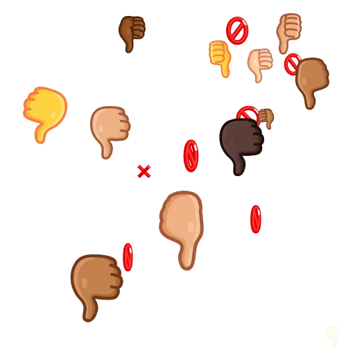 👎 Эмодзи «Reaction» для Telegram