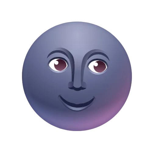 🌚 Стикер «Реакции из ВК» для Telegram
