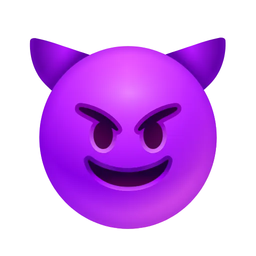 😈 Эмодзи «Реакции ВК» для Telegram