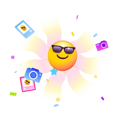 😎 Эмодзи «Реакции ВК» для Telegram