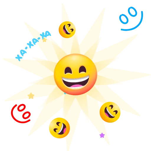 😄 Эмодзи «Реакции ВК» для Telegram