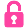 Стикер 20 Pink icons