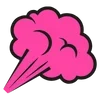 Стикер 50 Pink icons