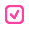 Стикер 44 Pink icons