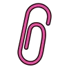 Стикер 17 Pink icons