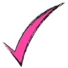 Стикер 13 Pink icons