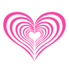 Стикер 24 Pink icons