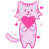 Стикер 47 Pink icons
