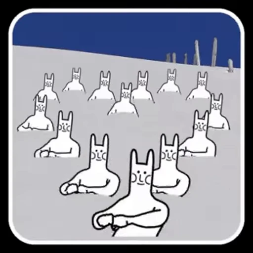 ❤️ Стикер «Realistic Rabbit» для Telegram
