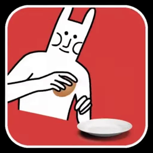 🐣 Стикер «Realistic Rabbit» для Telegram