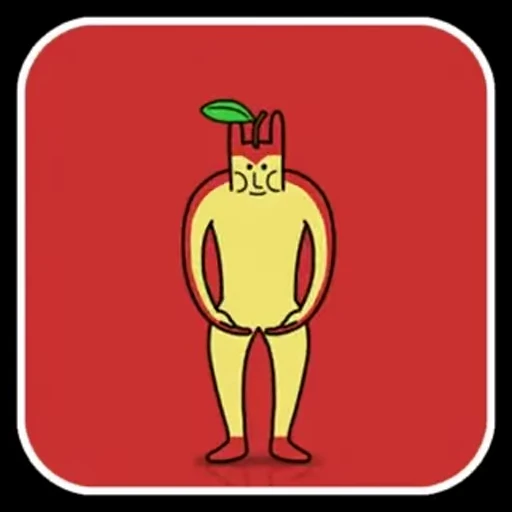 🍎 Стикер «Realistic Rabbit» для Telegram