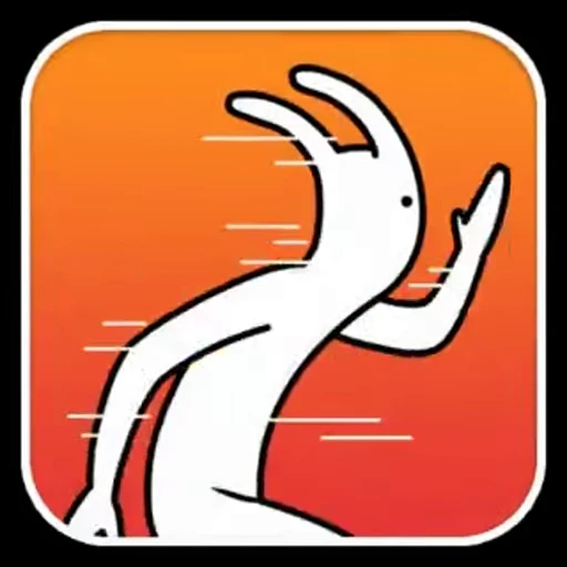 🏃 Стикер «Realistic Rabbit» для Telegram
