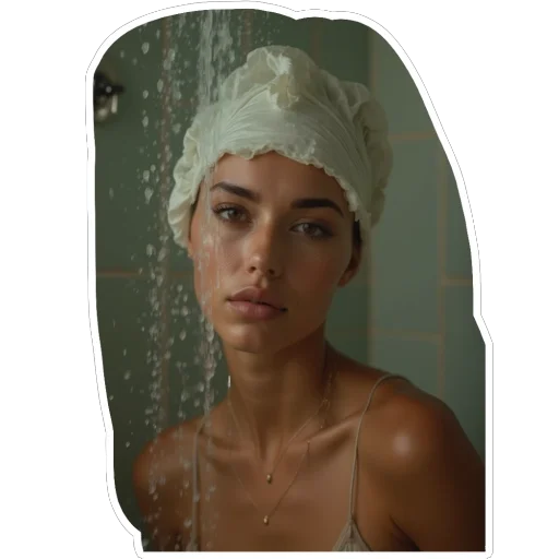 🧖‍♀️ Стикер «Real life» для Telegram