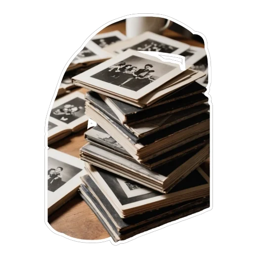 🎞 Стикер «Real life» для Telegram