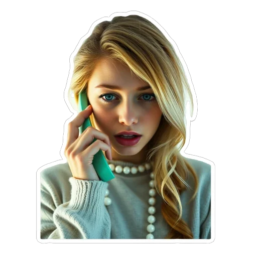 ☎️ Стикер «Real life» для Telegram