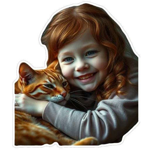 🐈 Стикер «Real life» для Telegram
