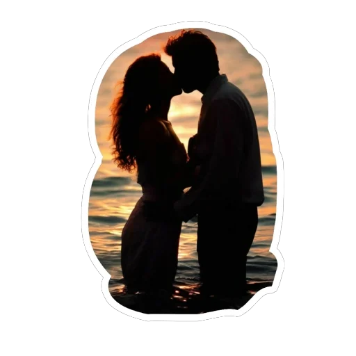 🌅 Стикер «Real life» для Telegram