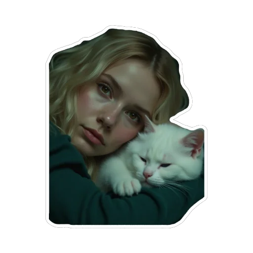 🐈 Стикер «Real life» для Telegram