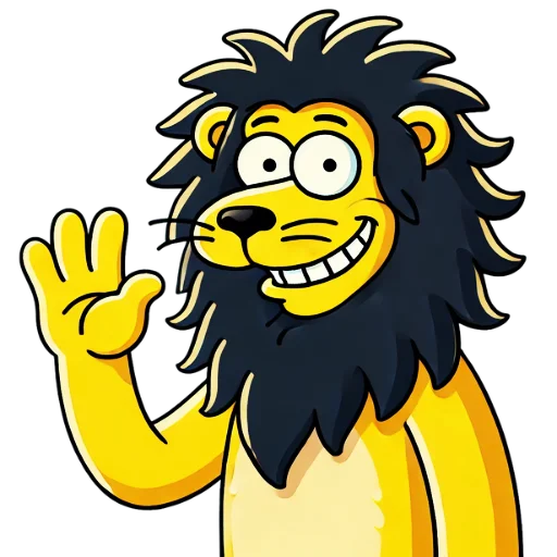 Стикерпак real lions app для Telegram