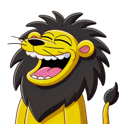 😆 Стикер «real lions app» для Telegram