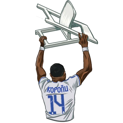 🥳 Стикер «Real Madrid Stickers» для Telegram