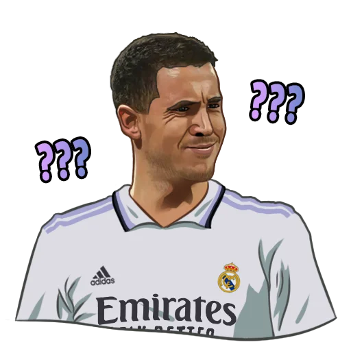 🤨 Стикер «Real Madrid Stickers» для Telegram