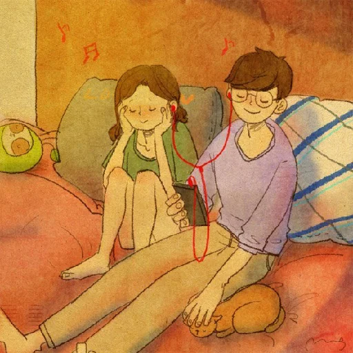 🎧 Стикер «Puuung» для Telegram