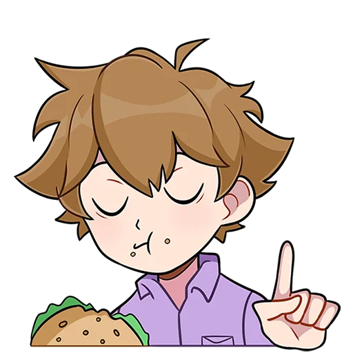 🍔 Стикер «Феликс Без Текста» для Telegram