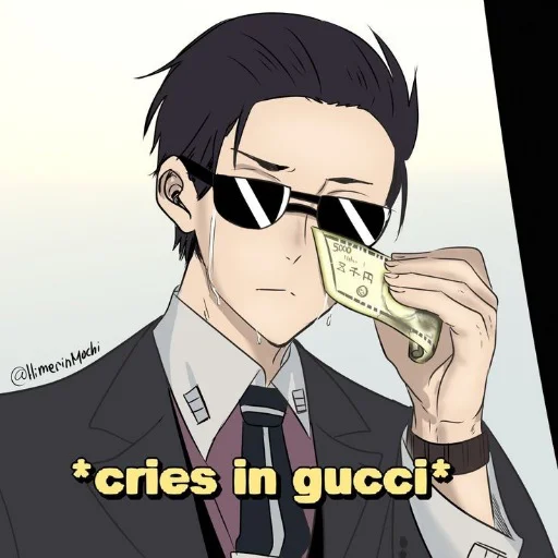 🖤 Стикер «anime pack» для Telegram