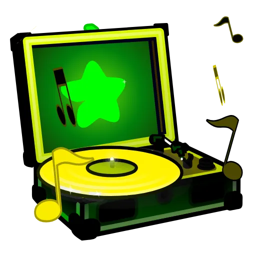 🎵 Эмодзи «Record Player» для Telegram