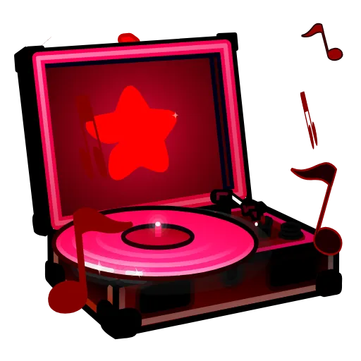 🎵 Эмодзи «Record Player» для Telegram