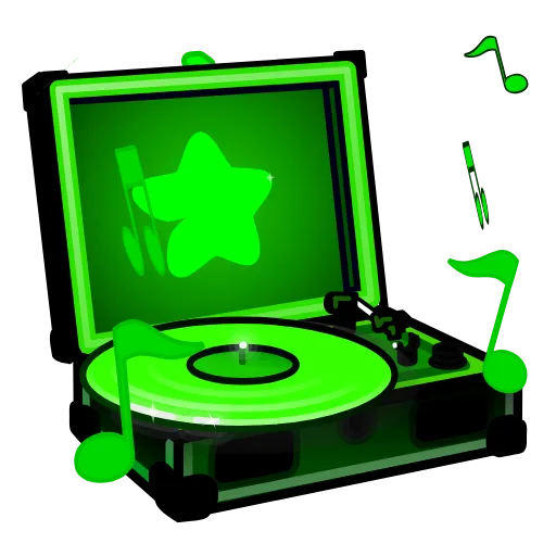 🎵 Эмодзи «Record Player» для Telegram