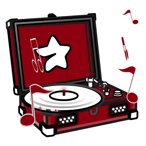 🎵 Эмодзи «Record Player» для Telegram