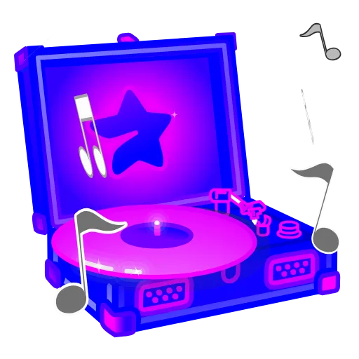 🎵 Эмодзи «Record Player» для Telegram