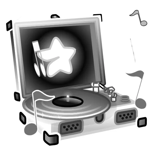 🎵 Эмодзи «Record Player» для Telegram