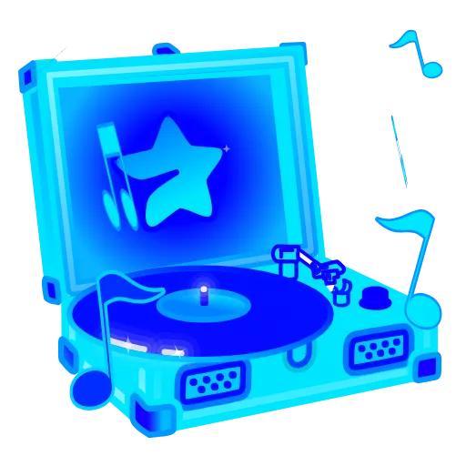 🎵 Эмодзи «Record Player» для Telegram