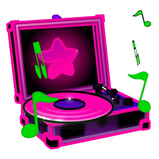 🎵 Эмодзи «Record Player» для Telegram