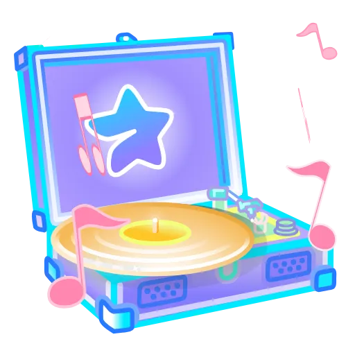 🎵 Эмодзи «Record Player» для Telegram