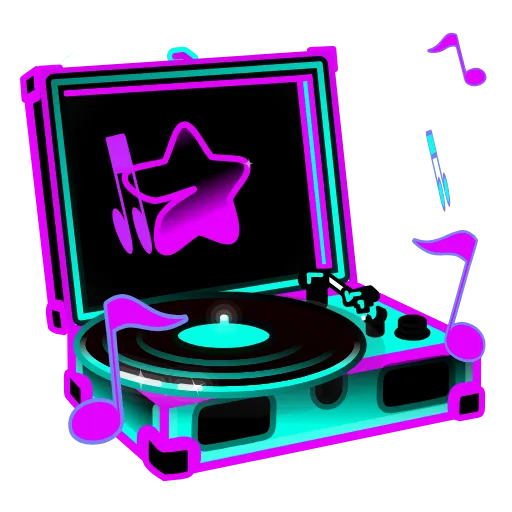 🎵 Эмодзи «Record Player» для Telegram