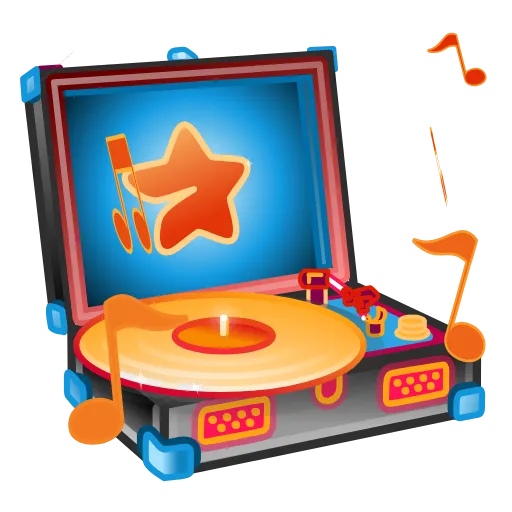 🎵 Эмодзи «Record Player» для Telegram