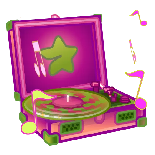 🎵 Эмодзи «Record Player» для Telegram
