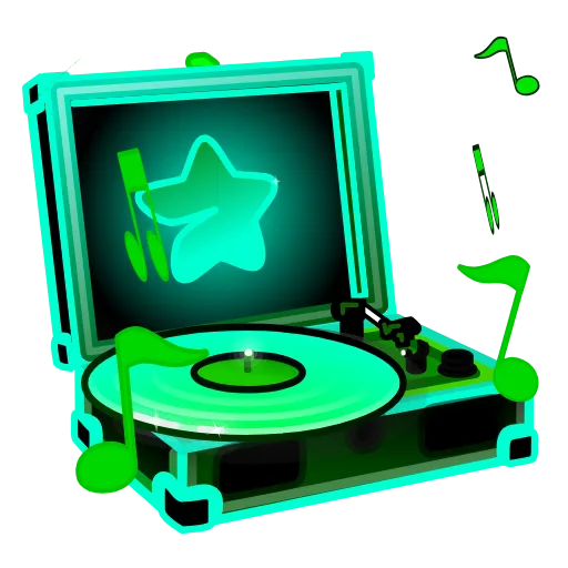 🎵 Эмодзи «Record Player» для Telegram
