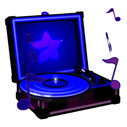 🎵 Эмодзи «Record Player» для Telegram