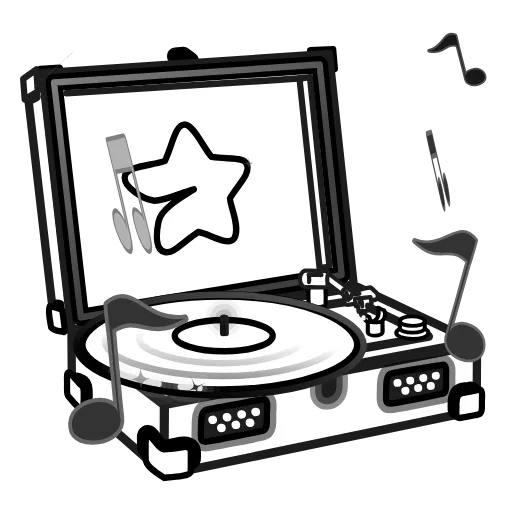 🎵 Эмодзи «Record Player» для Telegram