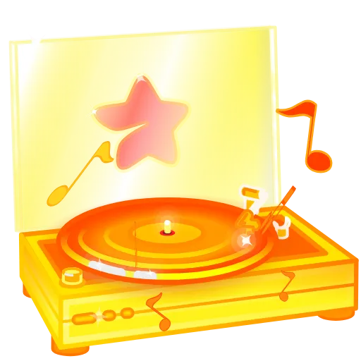 🎵 Эмодзи «Record Player» для Telegram