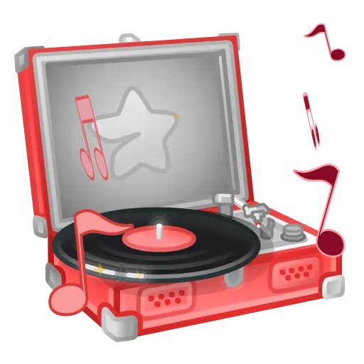 🎵 Эмодзи «Record Player» для Telegram